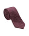 Armani Collezione Mens Burgundy / Pink Diagonal Geometric Neck Tie