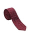 Armani Collezioni Mens Burgundy / Pink Abstract Fan Geometric Neck Tie
