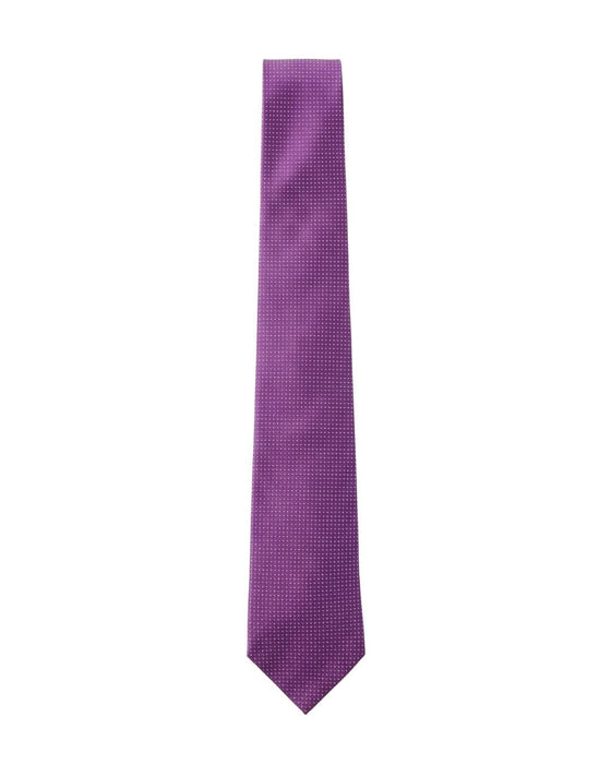 Armani Collezioni Mens Purple Micro Dot Neck Tie
