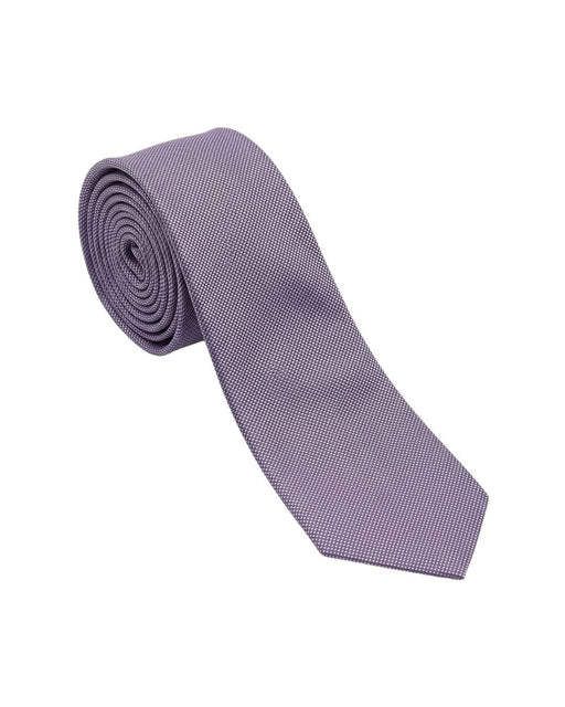 Armani Collezioni Mens Lavender Tonal Textured Neck Tie
