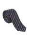 Armani Collezioni Mens Navy Blue / Tan Diagonal Stripe Neck Tie