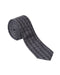 Armani Collezione Mens Gray / Charcoal Optical Grid Neck Tie