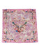 Versace Jeans Couture Women's Orchid Silk Baroque Floral Scarf