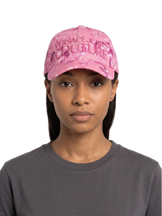 Versace Jeans Couture Women's Orchid Graphic Baseball Cap