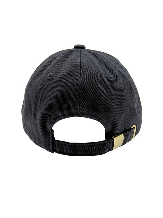 Versace Jeans Couture Women's Black Gold Crest Baseball Cap