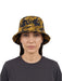 Versace Jeans Couture Women's Black Gold Baroque Bucket Hat