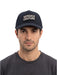 Versace Jeans Couture Men's Black Wool-Blend Logo Baseball Cap