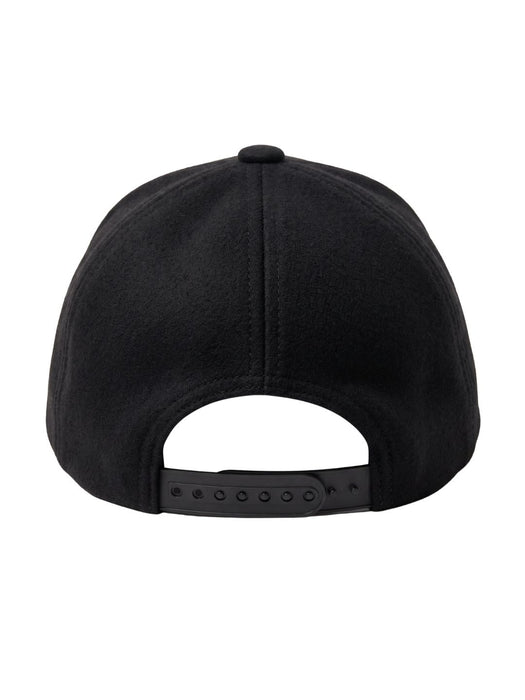 Versace Jeans Couture Men's Black Wool-Blend Logo Baseball Cap