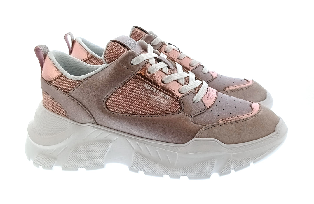 Versace Jeans Couture Women's Pearl Metallic Chunky Sneakers