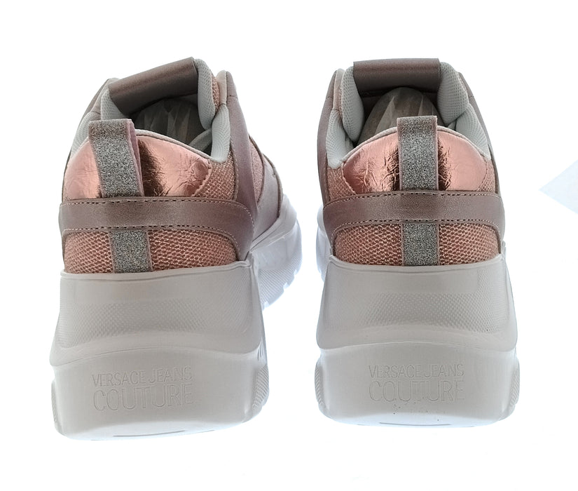 Versace Jeans Couture Women's Pearl Metallic Chunky Sneakers