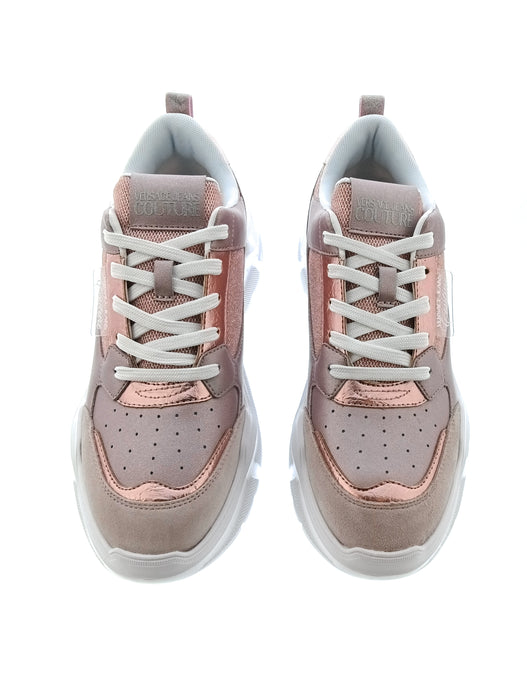 Versace Jeans Couture Women's Pearl Metallic Chunky Sneakers