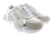 Versace Jeans Couture Womens White Silver Sculpted Sole Sneakers-8