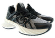 Pinko Women's Black Crystal-Embellished Chunky Sneakers-6