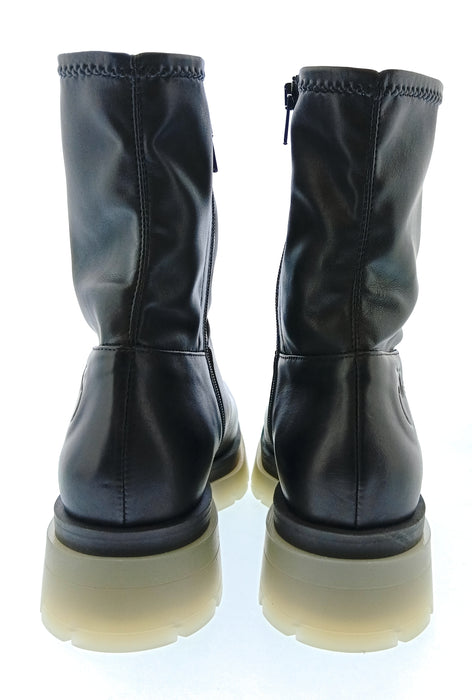 Pinko Women's Black Pull-On Mid-Calf Boots-