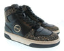 Pinko Women's Black and Gold Embellished High-Top Sneakers-7