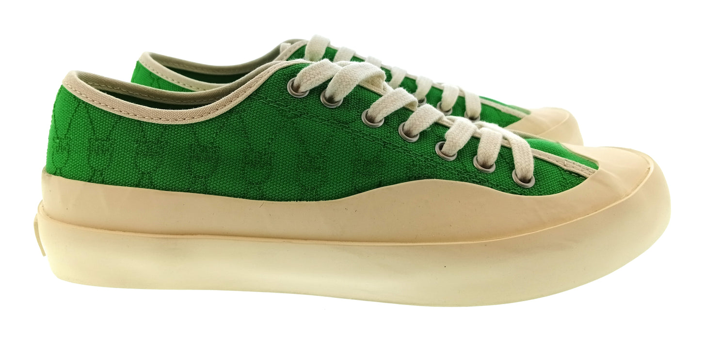 Pinko Women's Green Canvas Low-Top Sneakers-8