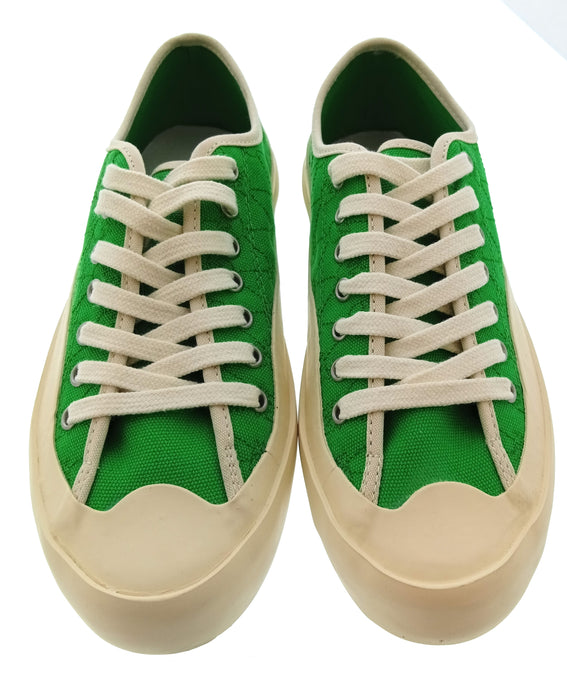 Pinko Women's Green Canvas Low-Top Sneakers-8