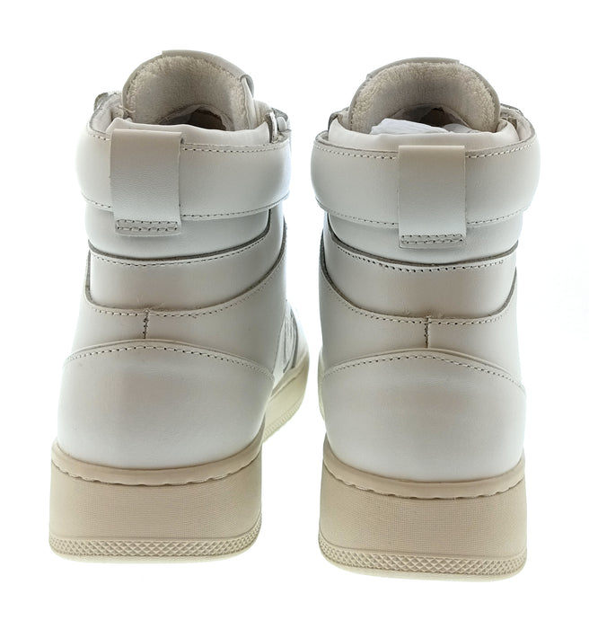 Pinko Women's White Logo High-Top Sneakers-6