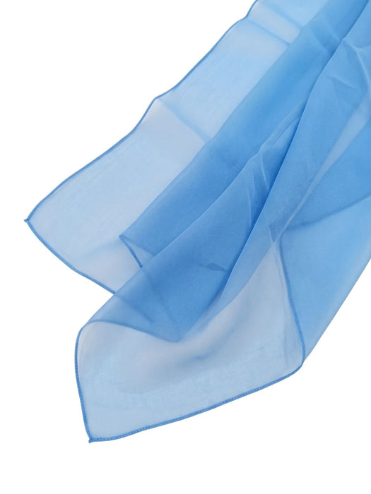 Pinko Women's Celestial Blue Silk Oblong Scarf
