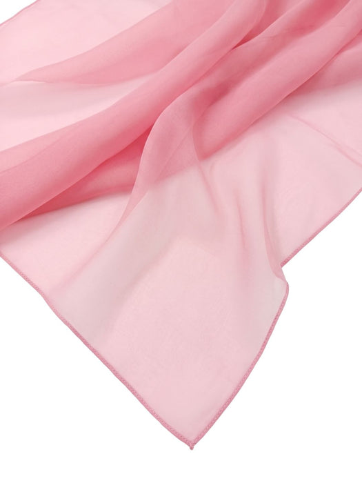Pinko Women's Pink Silk Oblong Scarf