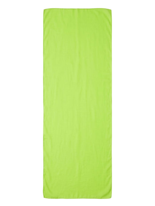 Pinko Women's Fluo Green Polyamide Oblong Scarf