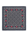 Pinko Women's Black Cotton Logo Lip Bandana Scarf