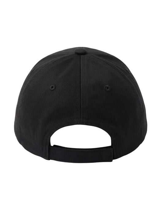 Pinko Women's Black Donkey Embroidered Cotton Baseball Cap-One Size