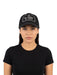 Pinko Women's Black Baio Slogan Cotton Baseball Cap-One Size