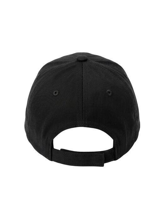 Pinko Women's Black Baio Slogan Cotton Baseball Cap-One Size