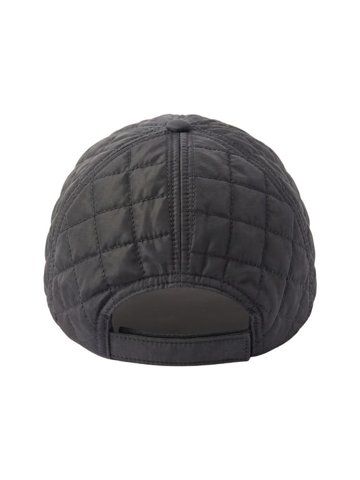 Pinko Women's Black Cat Quilted Cotton Baseball Cap-One Size