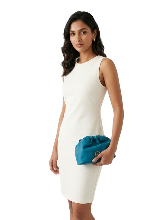 Pinko Women's Teal Phylesia Drawstring Shoulder Bag