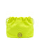 Pinko Women's Fluo Yellow Phylesia Drawstring Shoulder Bag