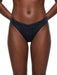 Pinko Women's Black Ruched-Side Bikini Bottom-S