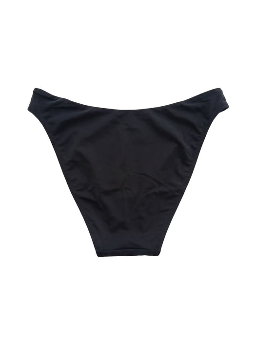 Pinko Women's Black Ruched-Side Bikini Bottom