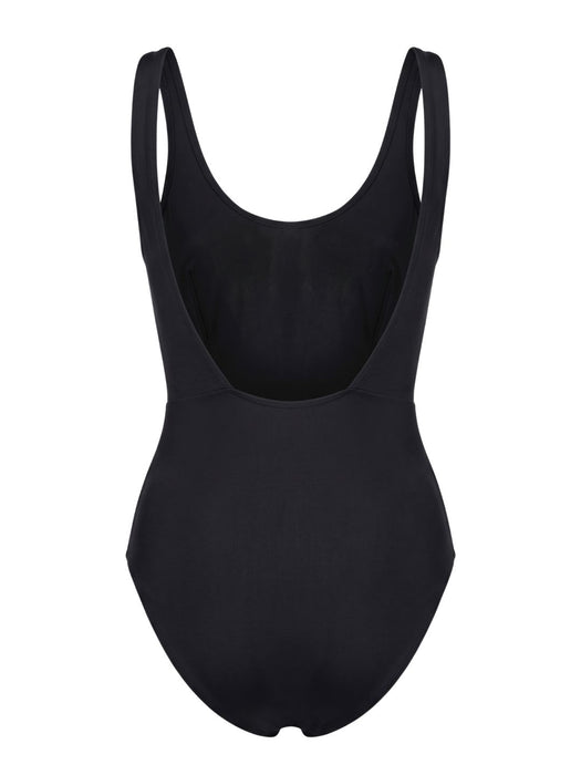 Pinko Women's Black Ring-Detail Cutout One-Piece Swimsuit