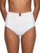 Pinko Women's White Ring-Detail High-Waist Bikini Bottom