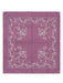 Pinko Women's Purple Cotton Paisley Pareo Cover-Up 55 x 55 in