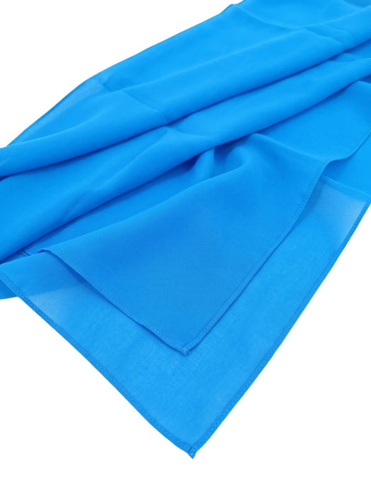 Pinko Women's Blue Polyamide Oblong Scarf