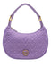 Pinko Women's Lilac Nufar Chevron Quilted Nylon Hobo Bag-10x6.5x2.5 IN