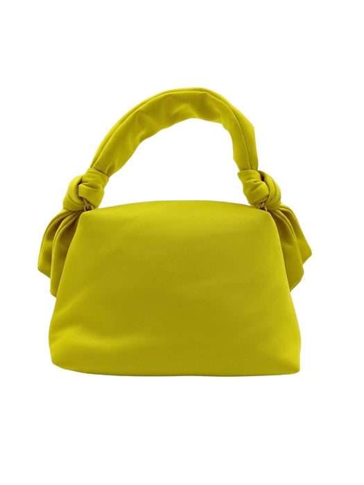 Pinko Women's Yellow Knots Mini Top Handle Bag-