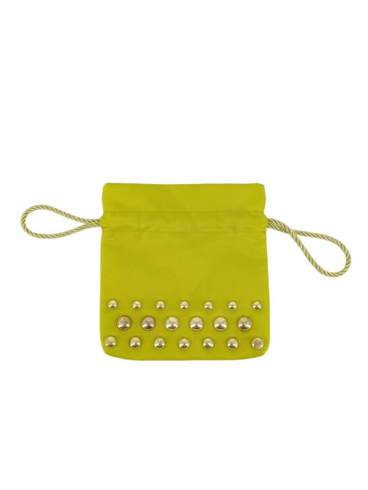 Pinko Women's Chartreuse Hokkano Studded Drawstring Bucket Bag