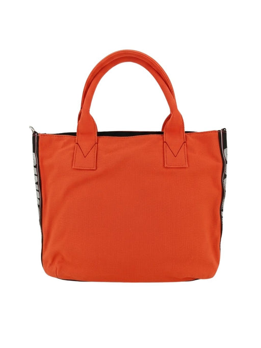 Pinko Women's Bright Orange Abadeco Cotton Tote Bag