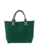 Pinko Women's Green Ararat Chevron Quilted Large Tote Bag