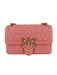 Pinko Women's Coral Love One Mini Quilted Shoulder Bag-8x6x3 IN