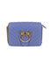Pinko Women's Purple Love Click Mini Quilted Shoulder Bag