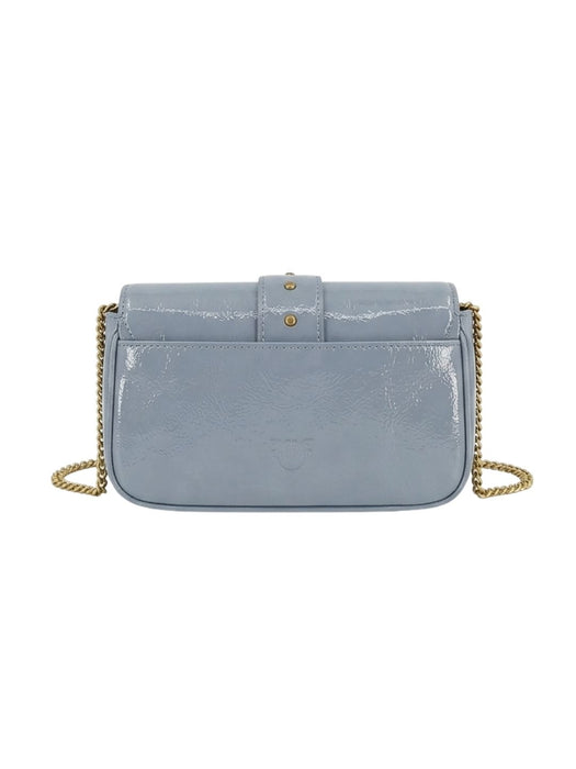 Pinko Women's Light Blue Love One Shoulder Bag