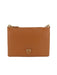Pinko Women's Tan Flat Classic Leather Crossbody Bag