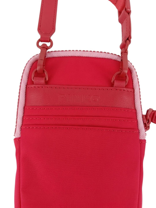 Pinko Women's Red Vagabond Phone Crossbody Bag