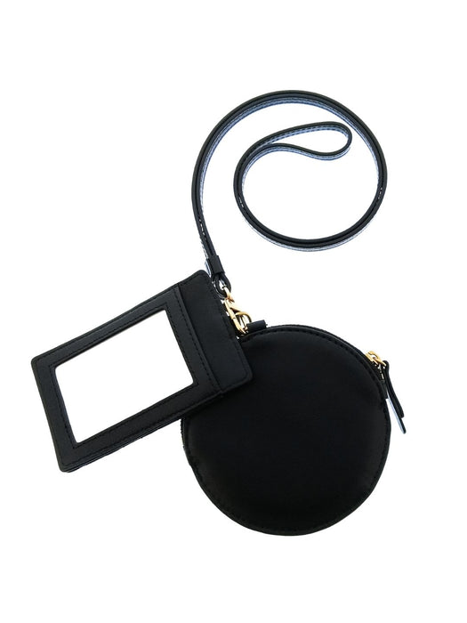 Pinko Women's Black Quilted Leather Mini Crossbody Bag Set