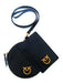 Pinko Women's Black Quilted Leather Mini Crossbody Bag Set